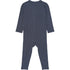 Mikk-Line Wool/Bamboo Jumpsuit Long Sleeves (Solid) Wool Blue Nights